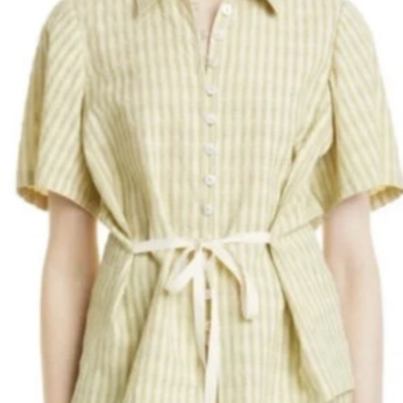 Rebecca Taylor Tie-Front Top - Picture 7 of 7